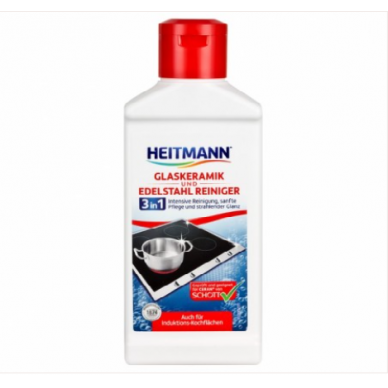 HEITMANN stiklo keramikos ir nerūdijančio plieno valiklis 250 ml