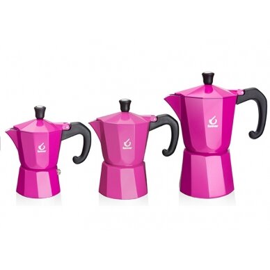 Kavinukas espresso kavai „Miss Moka Super" mėlynas 6puod. 7