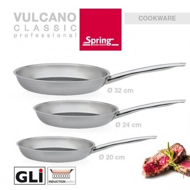 Keptuvė Vulcano Cut Resist Classic 32cm 3