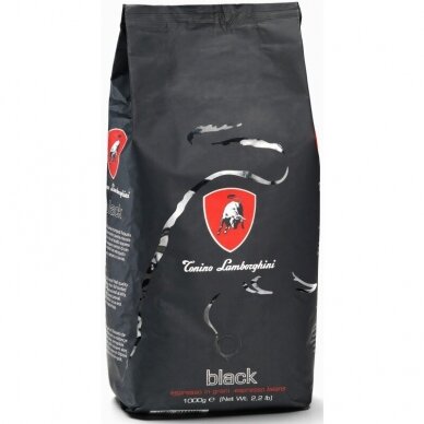 Kavos pupelės Tonino Lamborghini BLACK 504, 1 kg