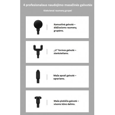 Smūginis masažuoklis ZY28MGGR 3