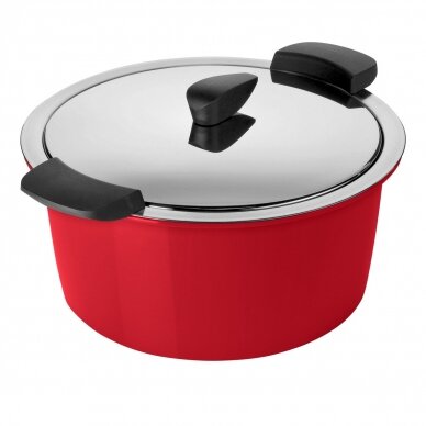 Troškintuvas „HOTPAN®" 3l, 22cm raudonas 35307 2