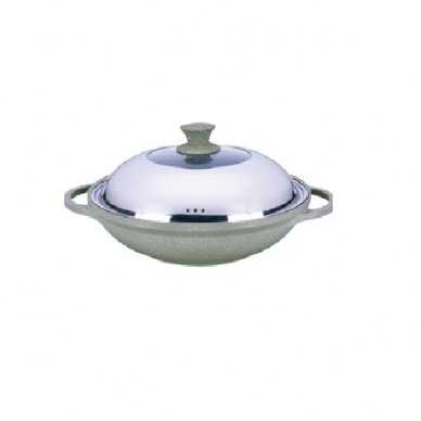 WOK PUODAS 32 CM AMBERR